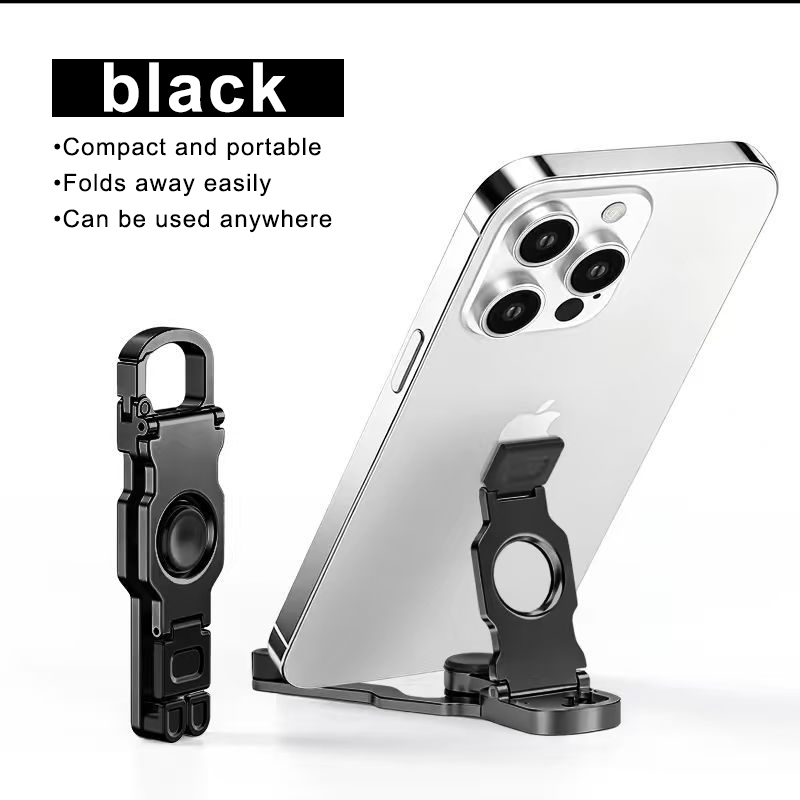 Useful Tablet Accessories - Taşınabilir Fidget Spinner Telefon Standı, 360