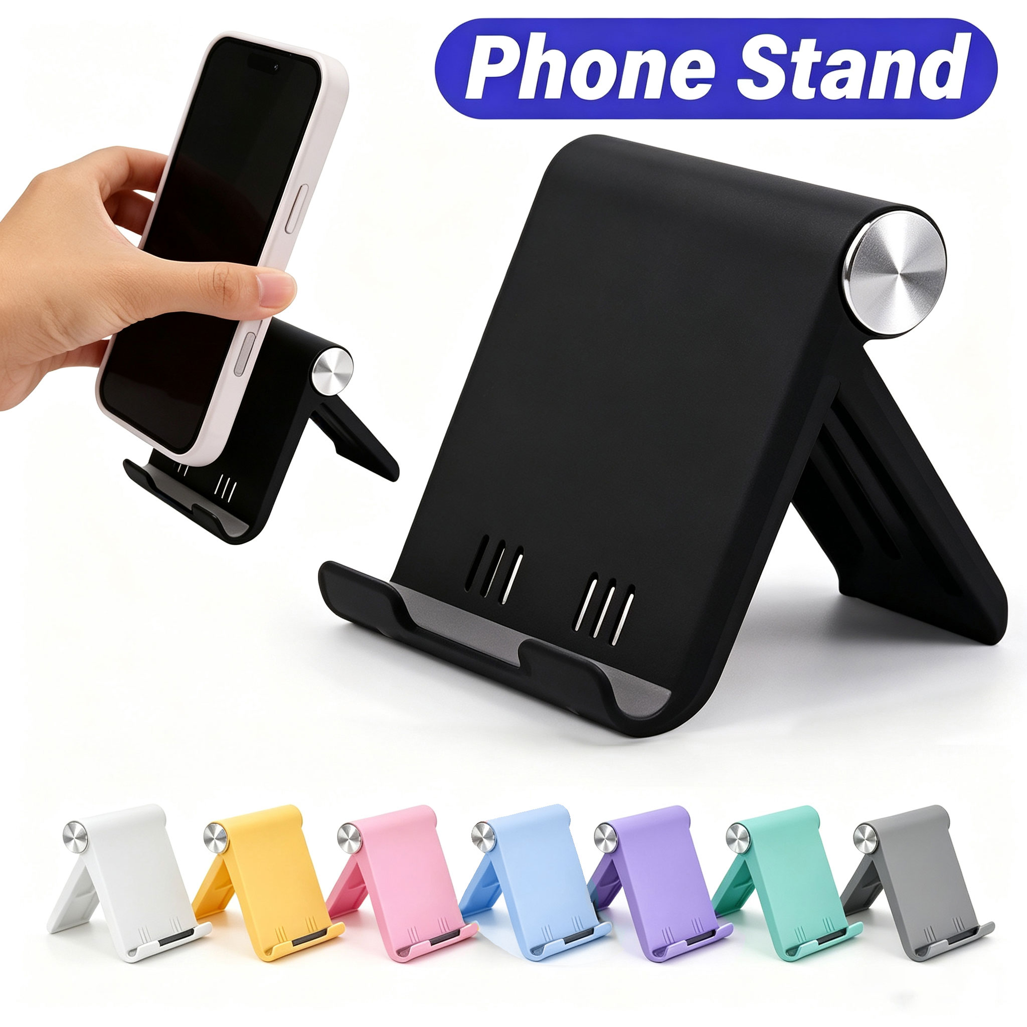 Useful Tablet Accessories - 2 adet Katlanabilir Telefon Standı, 8