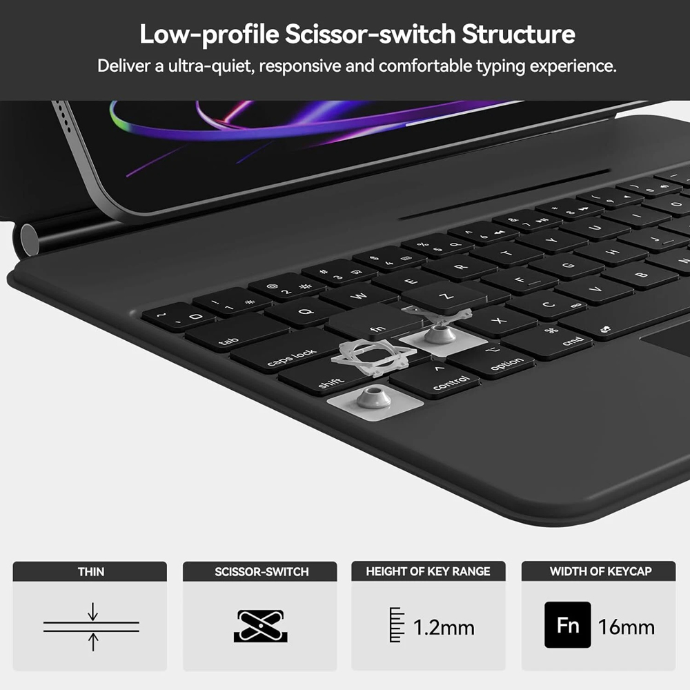 iPad 2025 A16 11 inç 10. Nesil - Tablet Keyboard Case incelemesi ve fiyatı