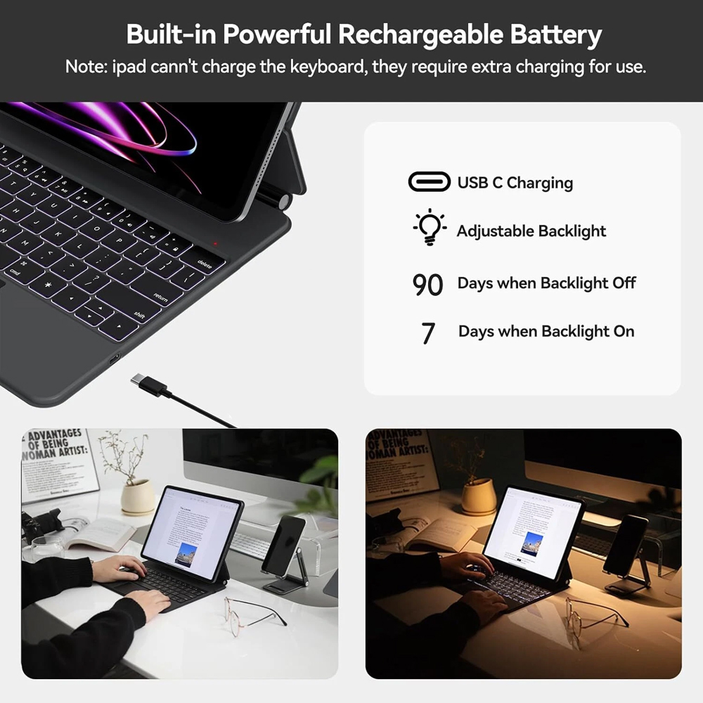iPad 2025 A16 11 inç 10. Nesil - Tablet Keyboard Case incelemesi ve fiyatı