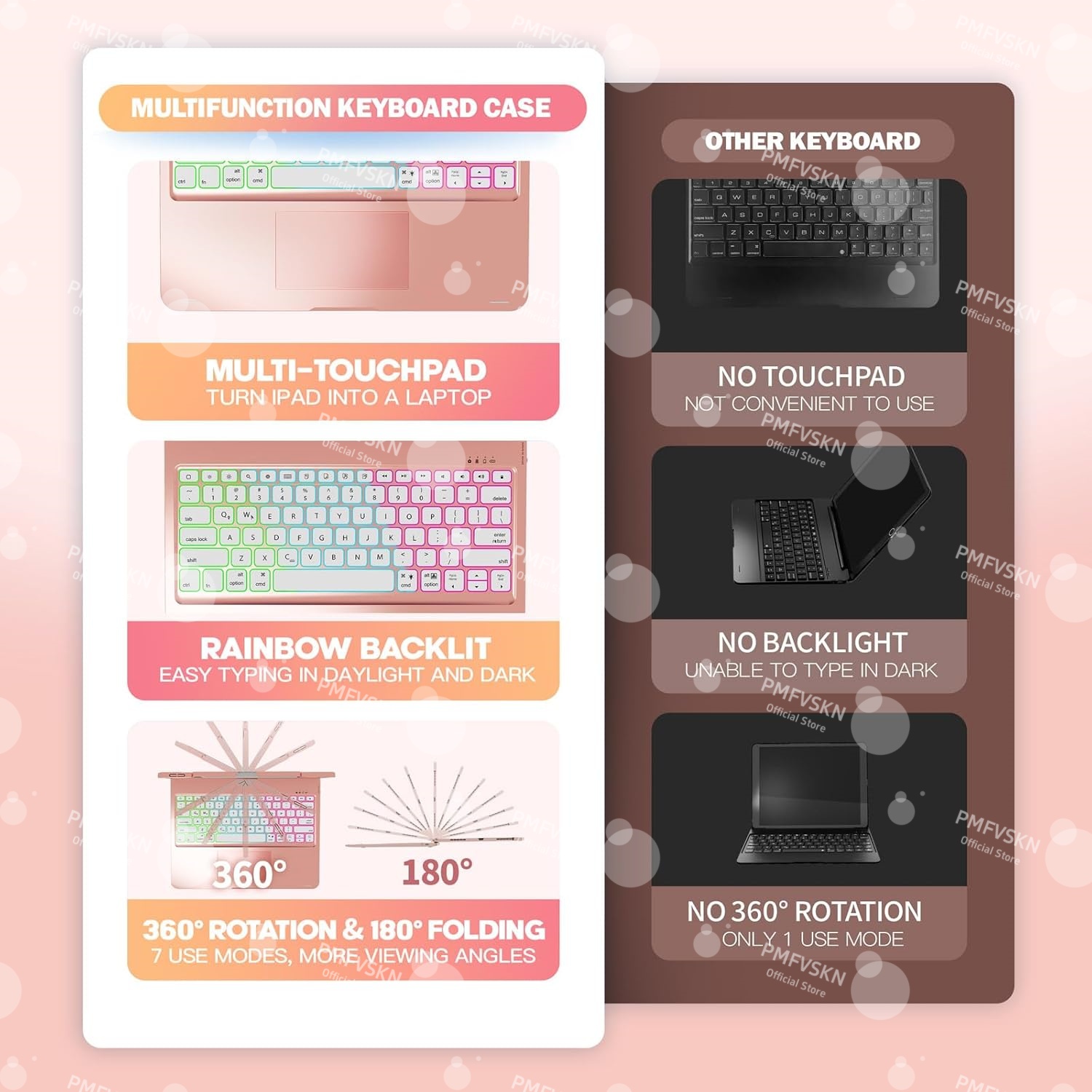 360 °   Sihirli Klavye Kılıfı  - Tablet Keyboard Case incelemesi ve fiyatı