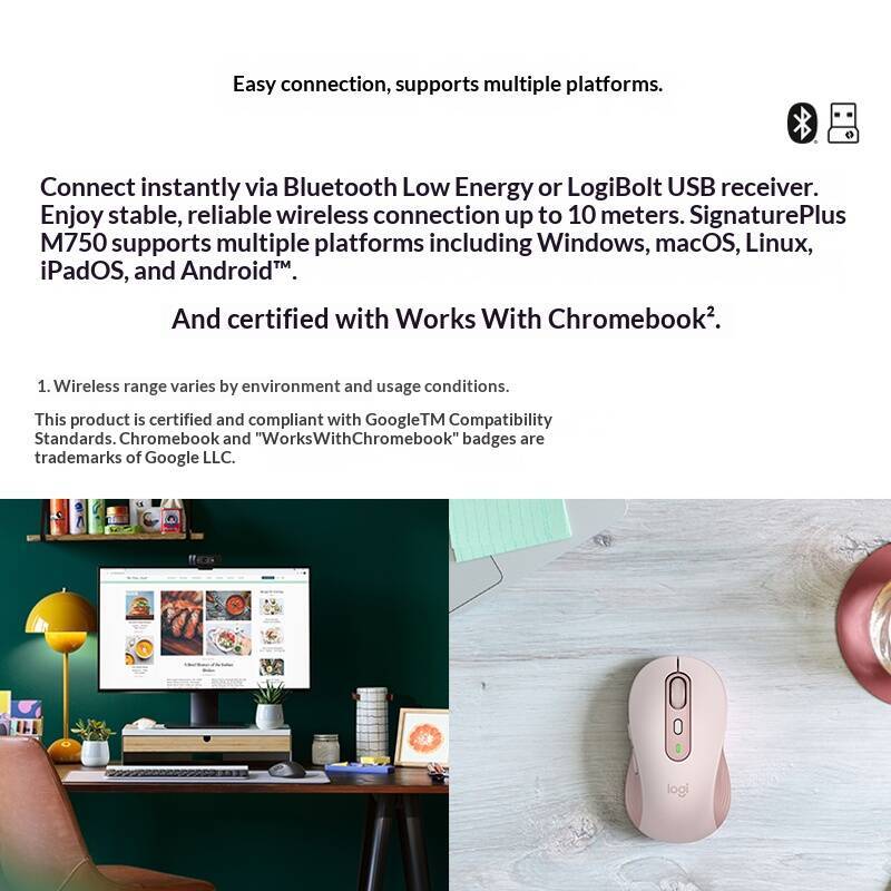 M750 Bluetooth Mouse Sessiz Tı - Logitech Tablet Accessories incelemesi ve fiyatı