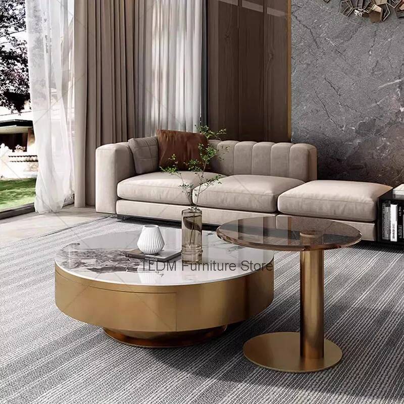 Yuvarlak Şeffaf Sehpa Basit Es - Unique Table Accessories incelemesi ve fiyatı