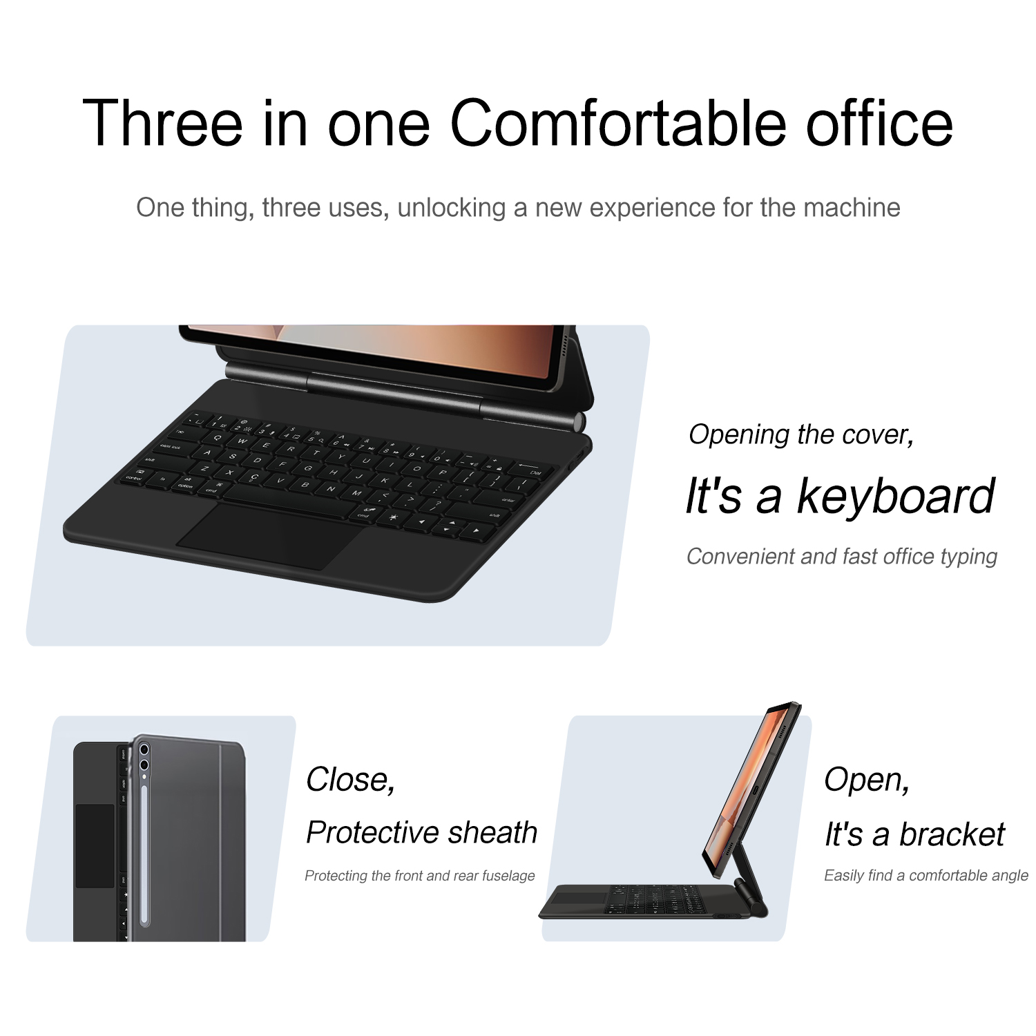 Samsung Galaxy Tab S10+ S10 Pl - Tablet Keyboard Case incelemesi ve fiyatı